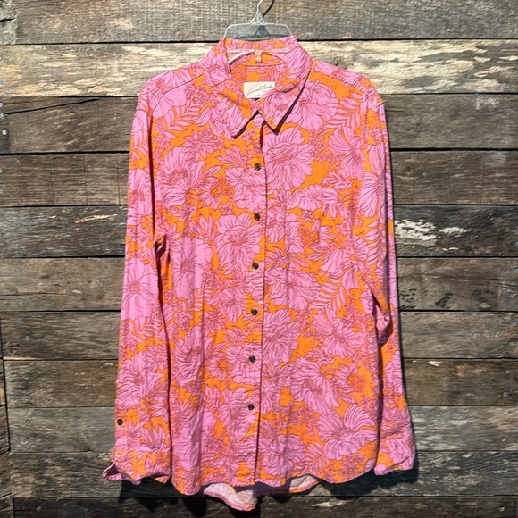 💰BOGO FREE Universal Thread Button Down Shirt Top - Picture 4 of 7